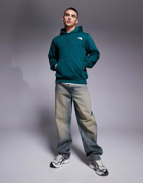 The North Face - Simple Dome - Hoodie met logo op de borst in groen - view 1