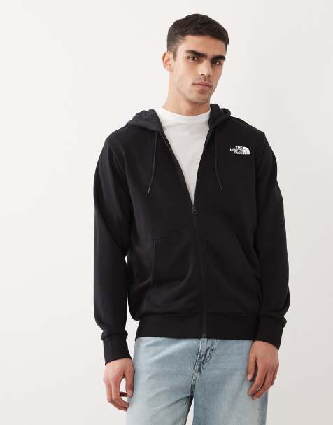 The North Face - Simple Dome - Lichte hoodie met rits en logo in zwart - view 1