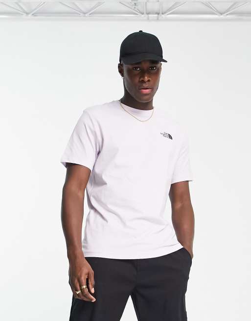 The North Face Simple – Dome – Ljuslila t-shirt - endast hos ASOS