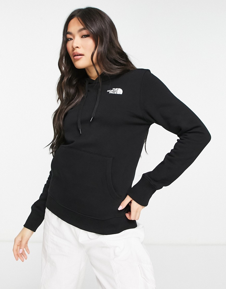 The North Face Simple Dome logo hoodie in black