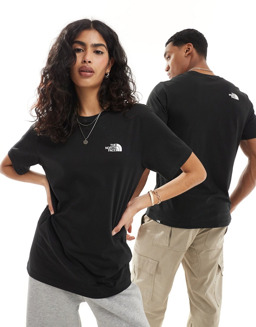 The North Face Simple Dome logo t-shirt in black