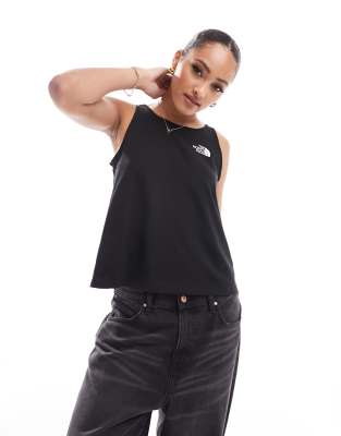 The North Face The North Face Simple dome logo tank in black