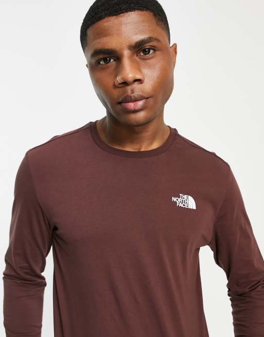 North face simple hot sale dome long sleeve