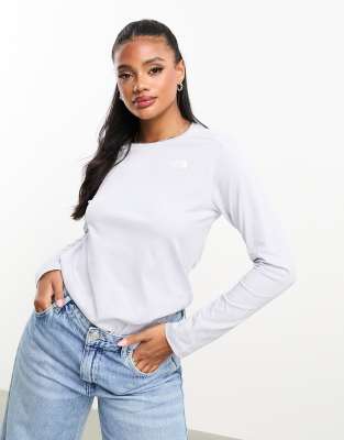 North face simple hot sale dome long sleeve