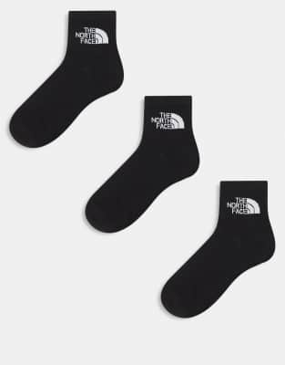 Simple Dome - Lot de 3 paires de chaussettes à logo - Noir 38-40