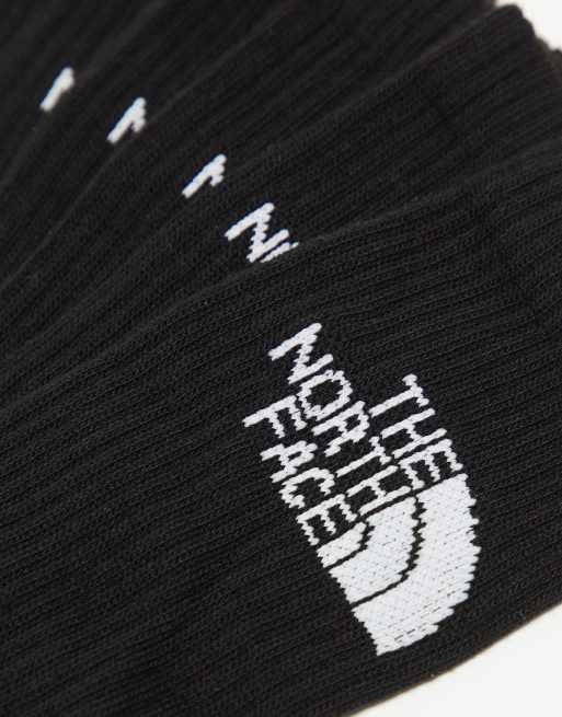 The North Face - Simple Dome - Lot de 3 paires de chaussettes à logo - Noir, 3 de 4