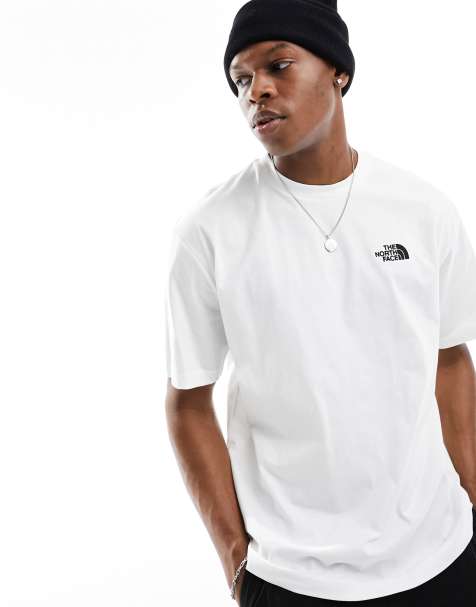 The North Face – Simple Dome – Oversize-T-Shirt in Weiß mit Logo - view 1