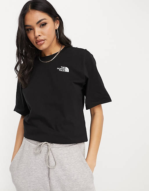The North Face Simple Dome relaxed fit t-shirt in black Exclusive at ASOS