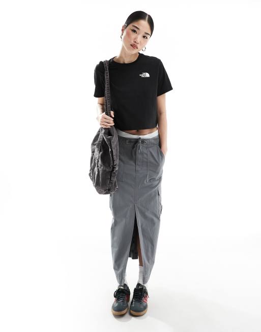 The North Face – Simple Dome – Svart, kort t-shirt med logga, 3 av 4
