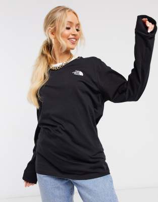 north face simple dome long sleeve