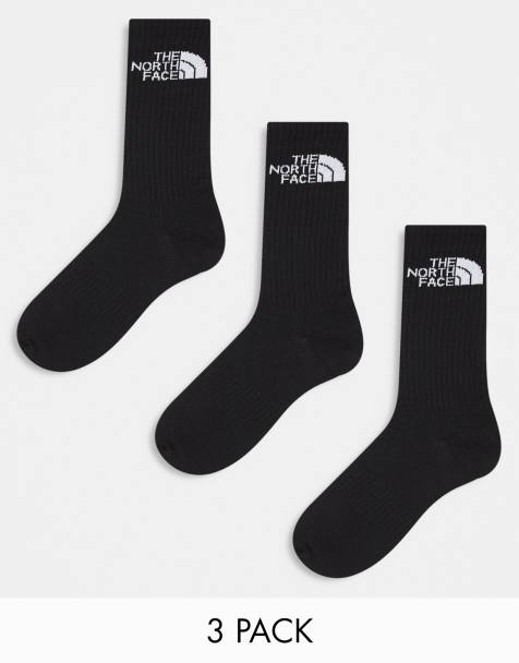 The North Face – Simple Dome – Svarta strumpor med logga, 3-pack - view 1