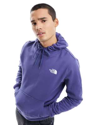 The North Face Simple Dome fleece hoodie in blue - ASOS Price Checker
