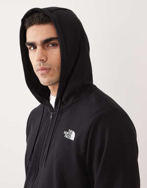 The North Face - Simple Dome - Sweat à capuche zippé léger à logo - Noir, 4 de 5