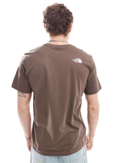 The North Face - Simple Dome - T-shirt à logo - Marron, 2 de 4