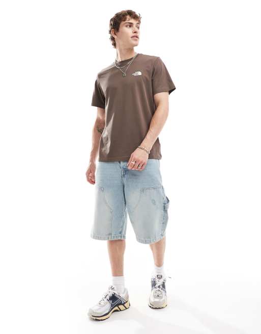 The North Face - Simple Dome - T-shirt à logo - Marron, 4 de 4