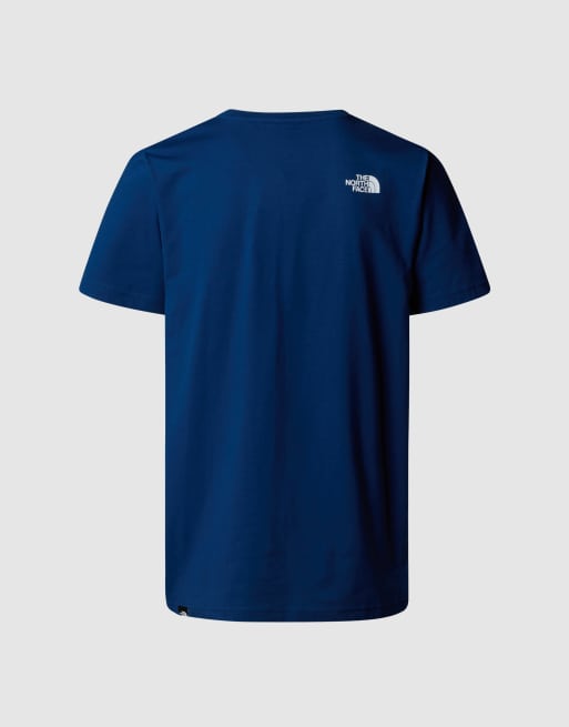 The North Face - Simple Dome - T-shirt - Bleu/blanc, 4 de 4