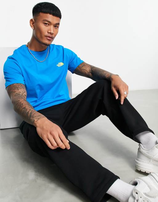 The North Face - Simple Dome - T-shirt - Bleu vif - Exclusivité ASOS