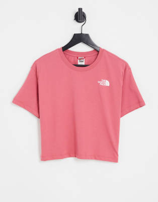 The North Face - Simple Dome - T-shirt crop top - Rose