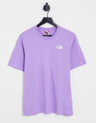 The North Face - Simple Dome - T-shirt décontracté - Exclusivité ASOS - Violet