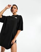 The North Face t-shirt dress in pink Exclusive at ASOS | ASOS