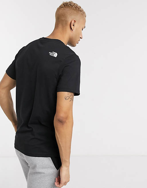  The North Face Simple Dome t-shirt in black 