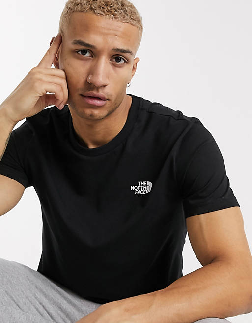 North The Simple Dome t-shirt ASOS black | Face in