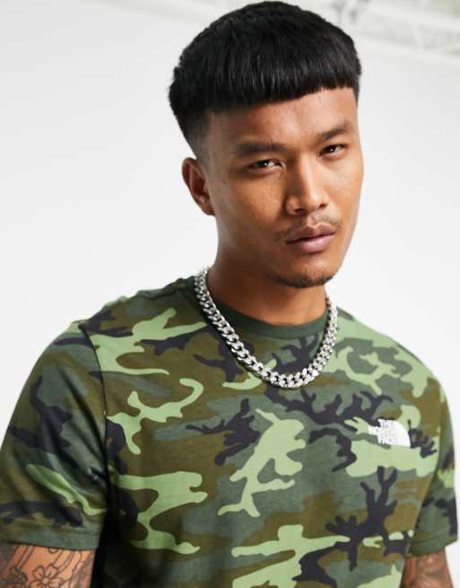 North face store camo shirt