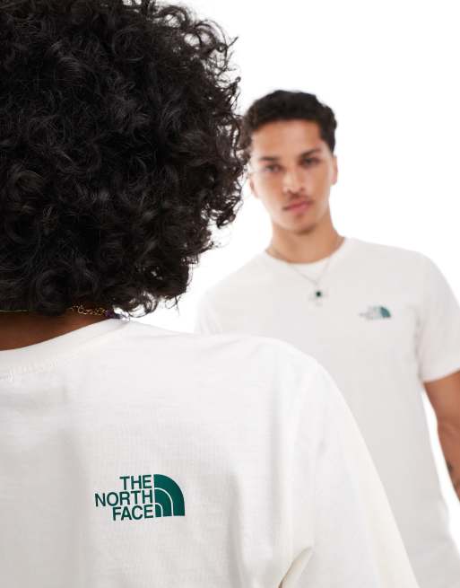 The North Face – Simple Dome – T-Shirt in gebrochenem Weiß mit kleinem Logo, 2 von 4