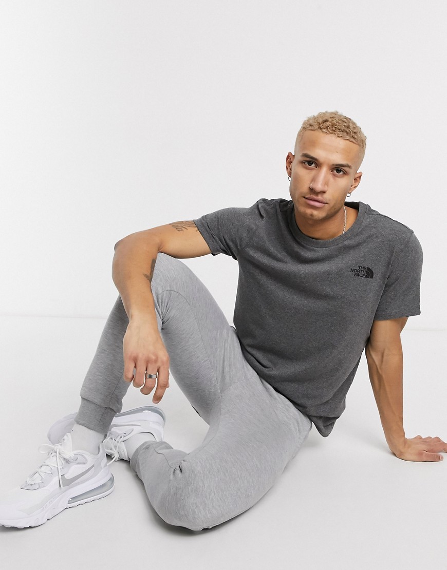 The North Face Simple Dome t-shirt in gray-Grey