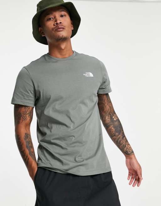 The North Face Simple Dome t-shirt in green | ASOS