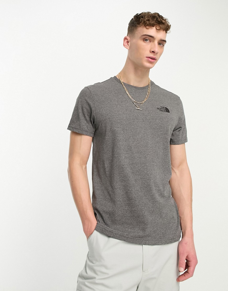 The North Face Simple Dome t-shirt in grey
