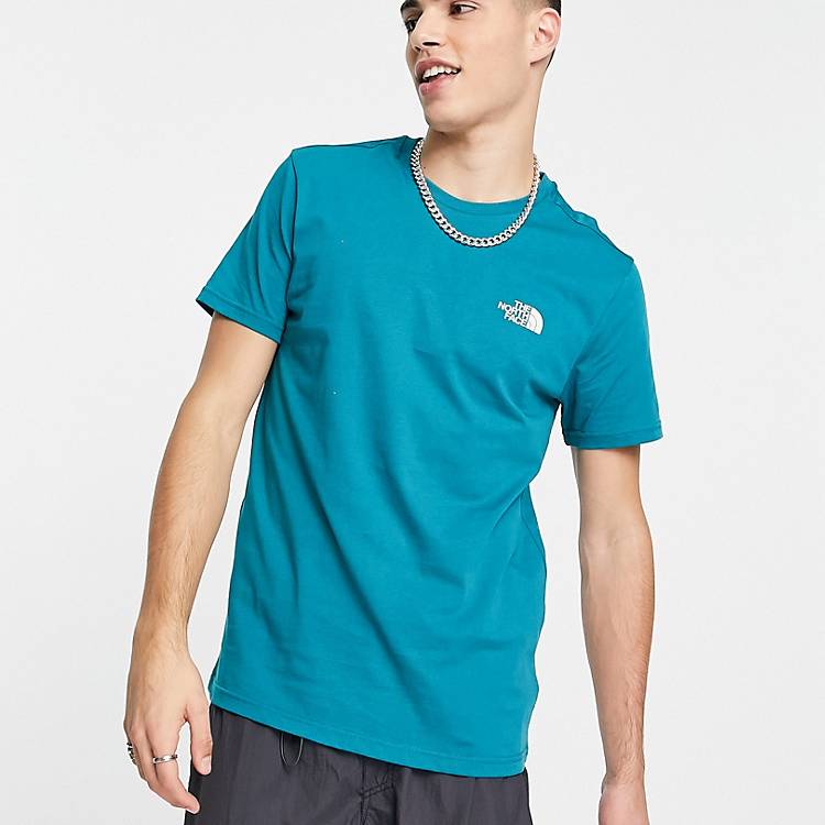 The North Face Simple Dome t-shirt in harbor blue | ASOS