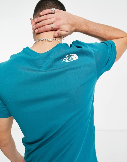 The North Face Simple Dome | harbor in t-shirt blue ASOS