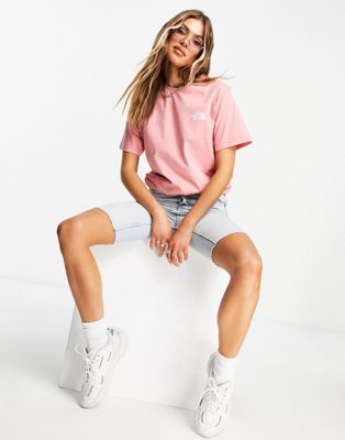 the north face pink t shirt