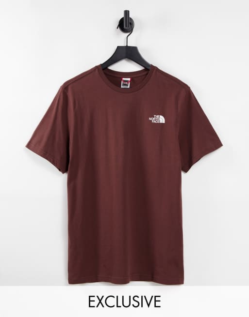 The North Face – Simple Dome – T-Shirt in Lila, exklusiv bei ASOS