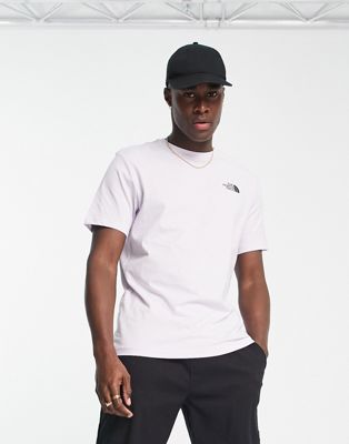 The North Face Simple Dome t-shirt in lilac Exclusive at ASOS - ASOS Price Checker