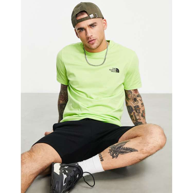 Green north hot sale face shirt