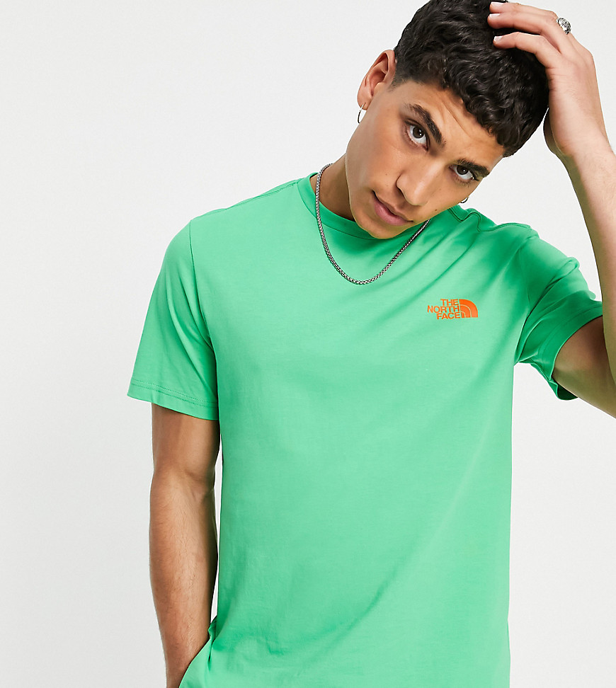 The North Face Simple Dome t-shirt in mojito green Exclusive at ASOS