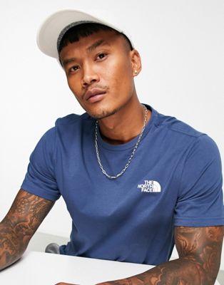 The North Face Simple Dome t-shirt in navy Exclusive at ASOS
