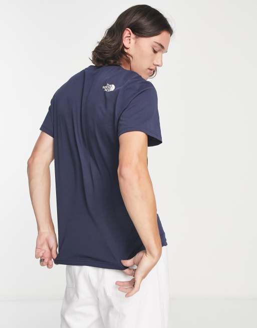 The North Face Simple Dome t-shirt in navy