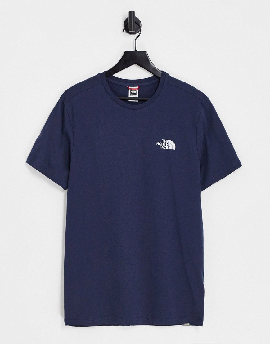 The North Face Simple Dome t-shirt in navy