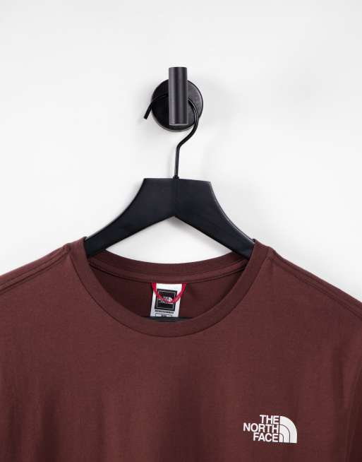 The North Face - Simple Dome - T-shirt in paars, exclusief bij ASOS, 3 van 4