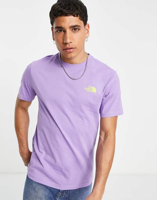 Purple north cheap face shirt