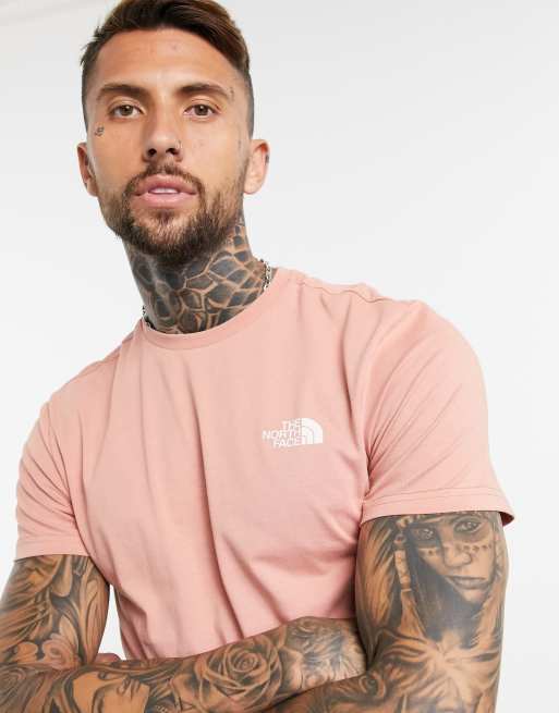 The north face deals pink t shirt