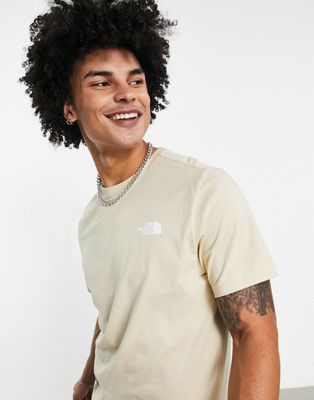 The North Face Simple Dome t-shirt in stone