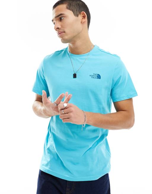The North Face Simple Dome t-shirt in turquoise Exclusive at ASOS