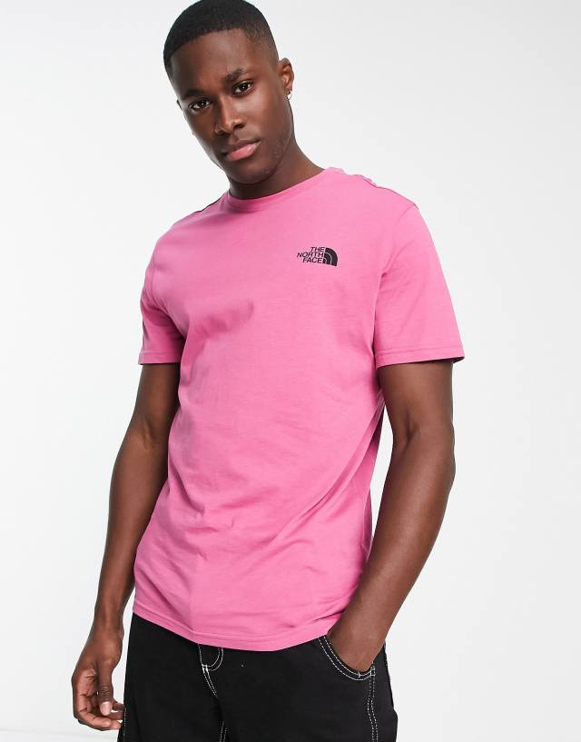 The North Face Simple Dome t shirt in violet www.visionbound