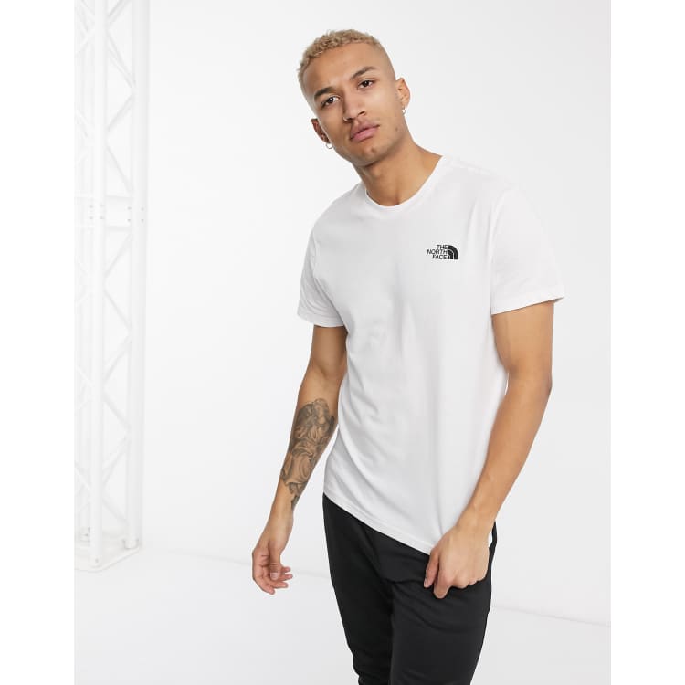 North face best sale plain t shirts