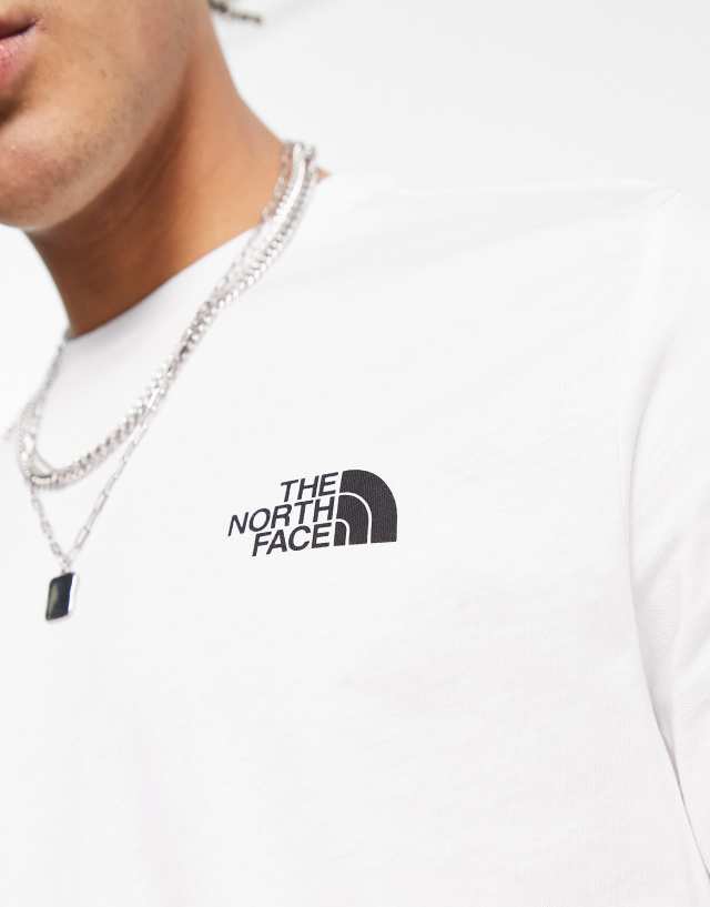 The North Face Simple Dome t-shirt in white