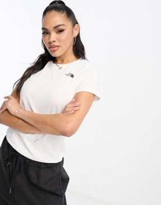 The North Face Simple Dome t-shirt in white